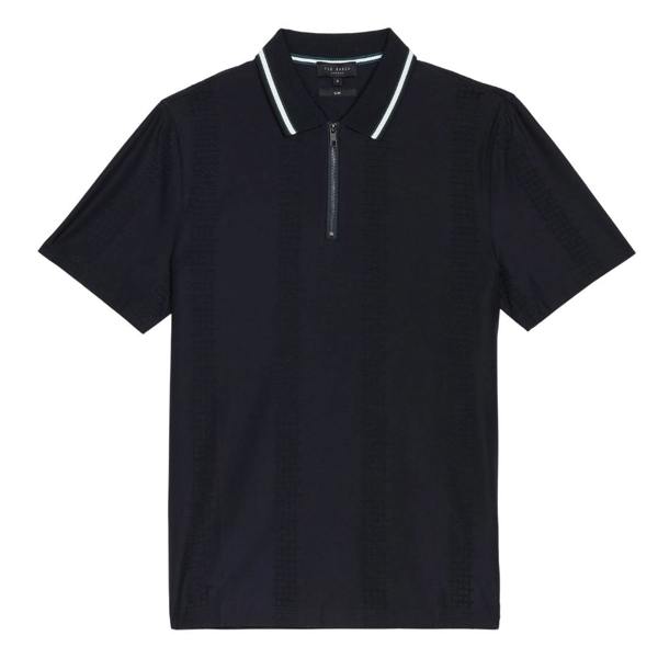 Ted Baker MMB ORBITE SS Slim Fit Jacquard T Polo 5