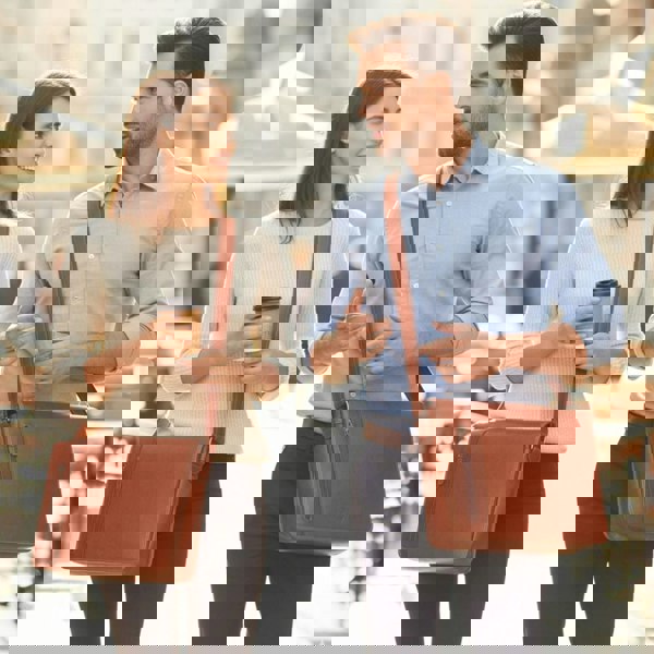 Infinity Leather Astor - Genuine Leather Laptop Bag