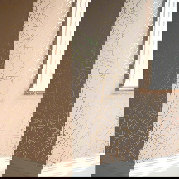 Angles gold / nude pink wallpaper