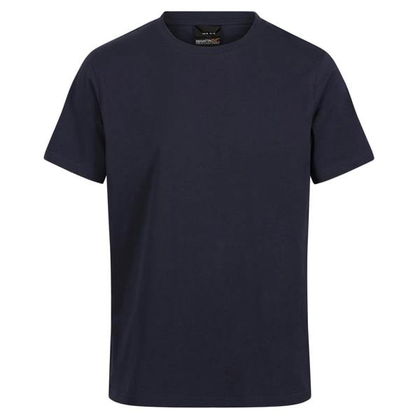 Regatta Professional Mens Cotton Soft Touch T-Shirt - Navy - 