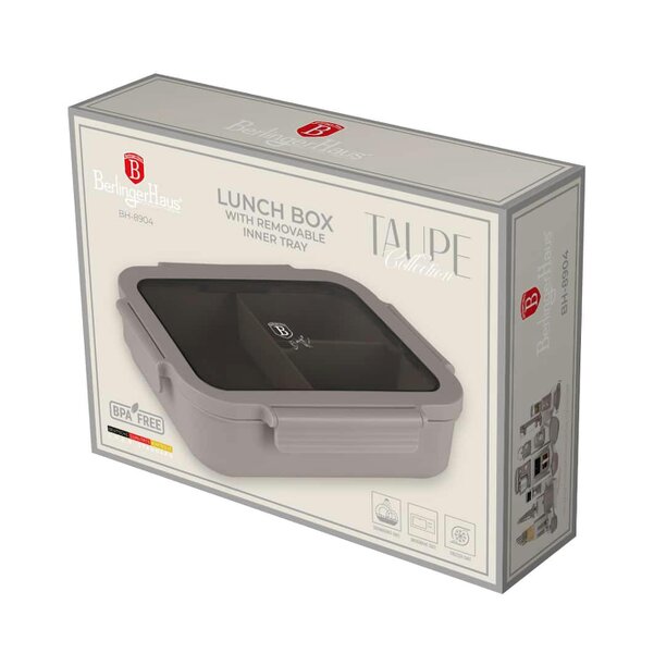 Berlinger Haus Lunch Box | Matt Taupe | Berlinger Haus BH8904