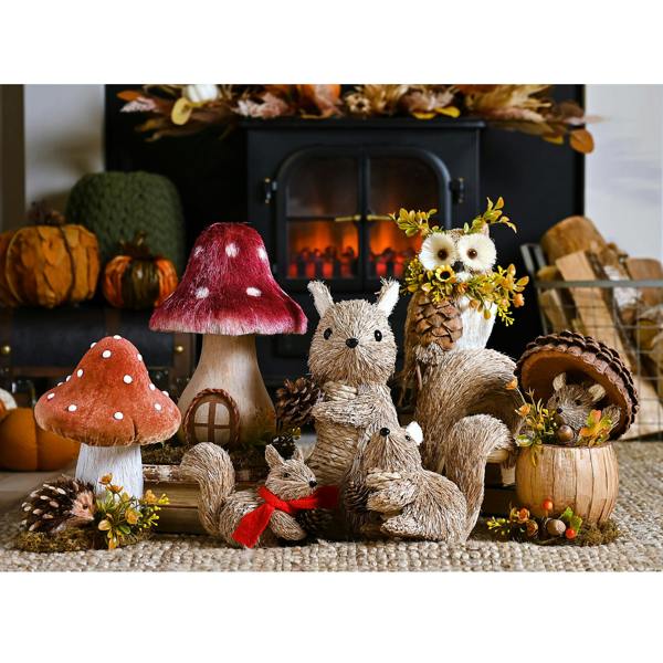 Country Living Handmade Sitting Squirrel