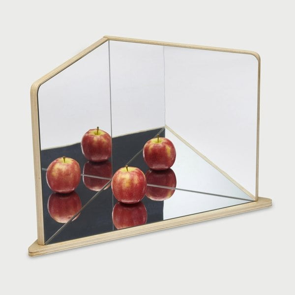 tickit Wooden 4-Way Mirror