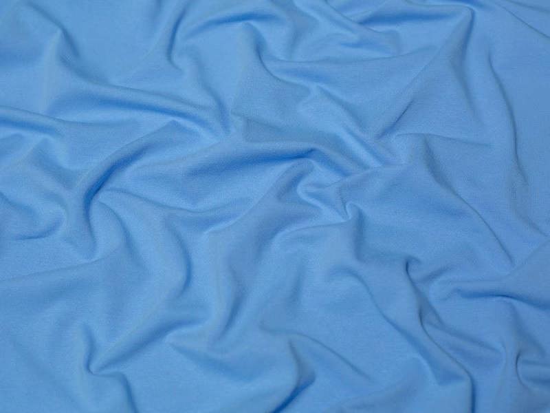 Minerva Core Range Minerva Heavy Cotton Jersey Stretch Knit Fabric - Plain Design Dressmaking Fabric, 160 cm / 63" Wide - per metre