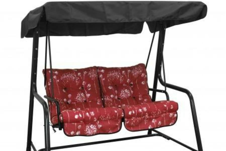 REPLACEMENT CUSHION ONLY Vienna Deluxe 2 Seater Garden Hammock (Pattern options available) The Garden Furniture Shop