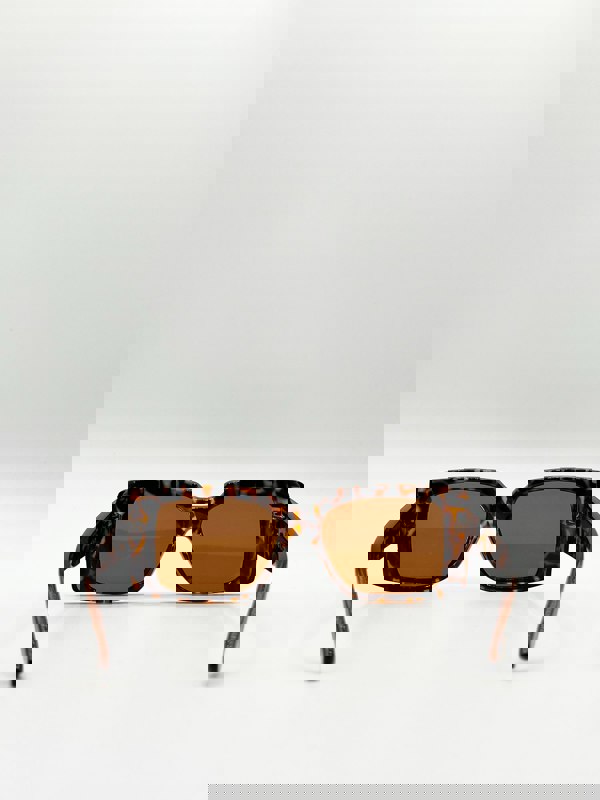 SVNX Oversized Square Frame in Tortoiseshell
