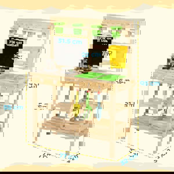 Outdoor Kids Kitchen Playset