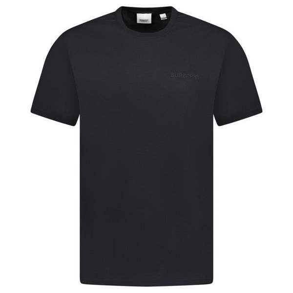 Burberry Crew Neck Logo T-Shirt Black - chancefashionco