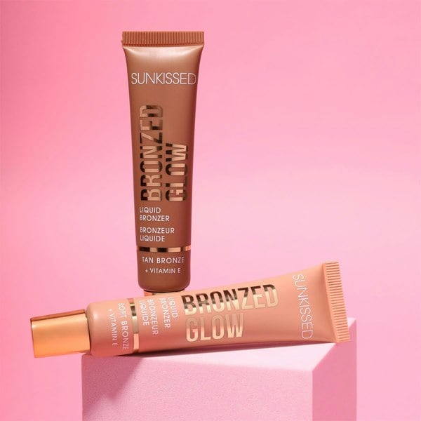 Sunkissed Bronze Glow Liquid Bronzer with Vitamin E 15ml 1PC