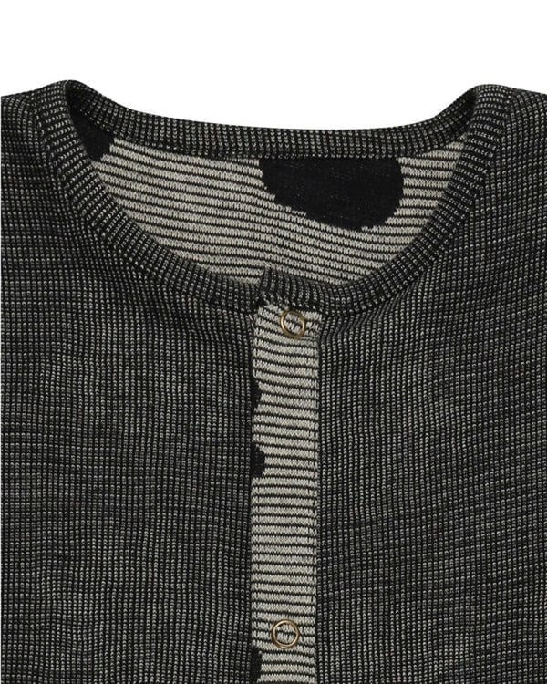 Grey Octopus Jacquard Reversible Jumpsuit - image 6