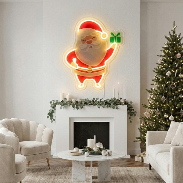 Garden Greatness Radiant Santa Claus USB Neon Light