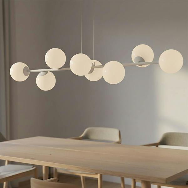 Emibig MAGNUS Pendant Lamp 8 x E14 Grey / Graphite