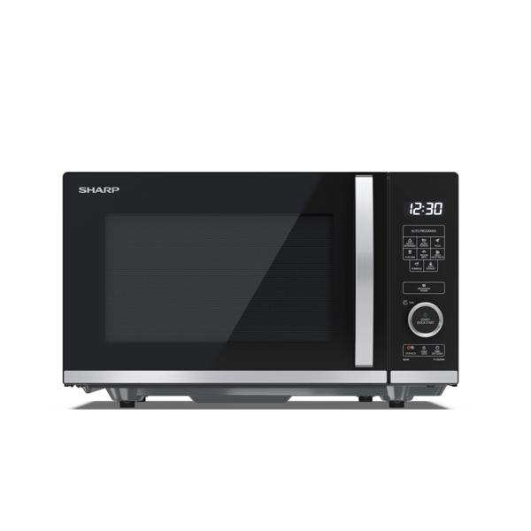 Sharp YC-QS204AU-B 20L 800W Microwave Oven with ECO Function - Black