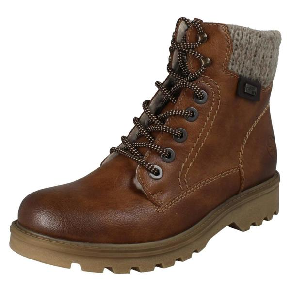 Rieker Ladies Rieker TEX Warm Lined Ankle Boots 73220