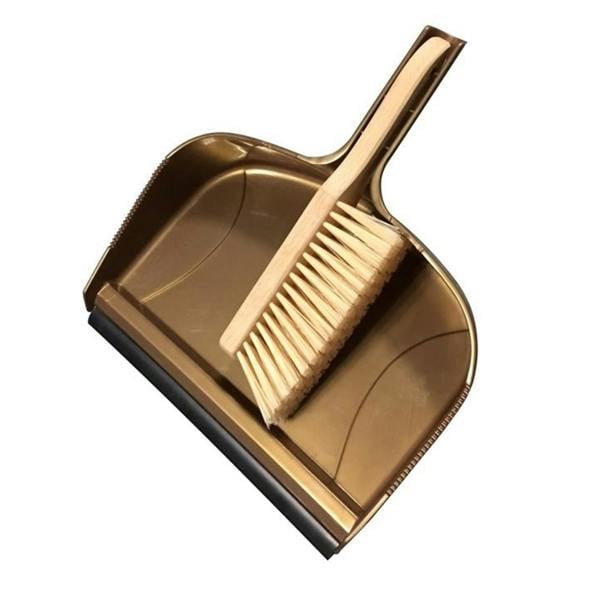 Groundsman Giant Dustpan And Brush - Gold - 