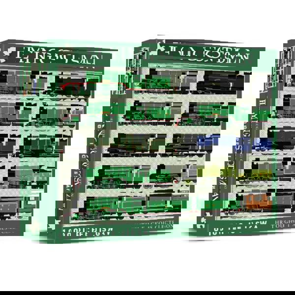 Me and My Car Flying Scotsman Train 1000 Piece Jigsaw