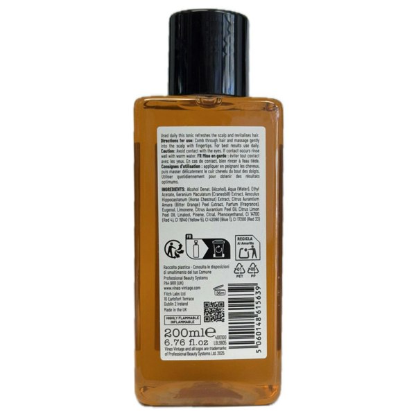Vines Vintage American Bay Rum 200ml Hair Tonic