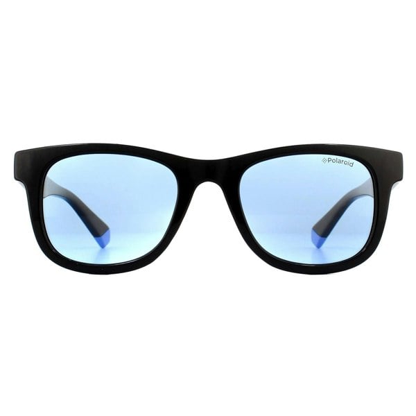Polaroid Kids Sunglasses 8009/N/NEW D51 C3 Black Blue Blue Polarized
