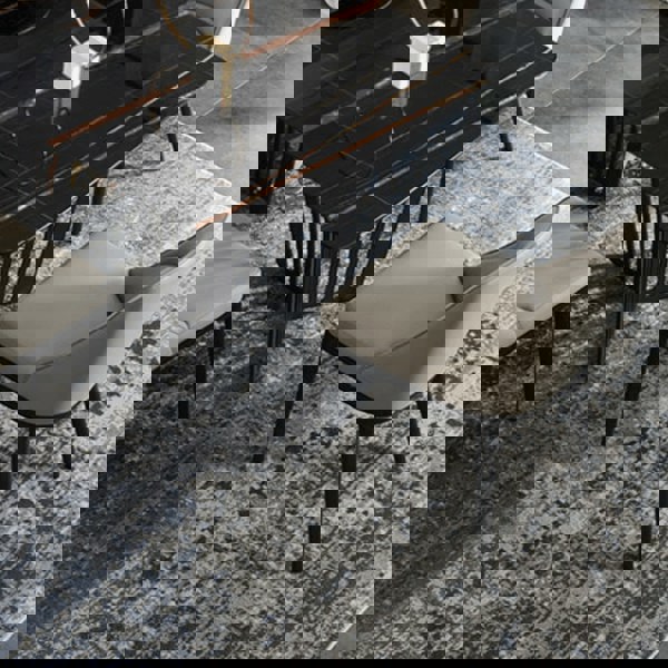 Detail view of Thelma Dining Chair, Italian Design with extendable dining tables