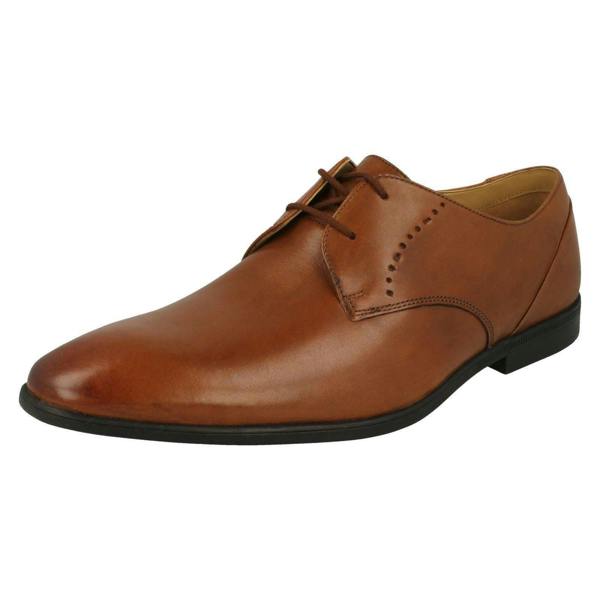 Clarks Mens Clarks Formal Lace Up Shoes Bampton Lace