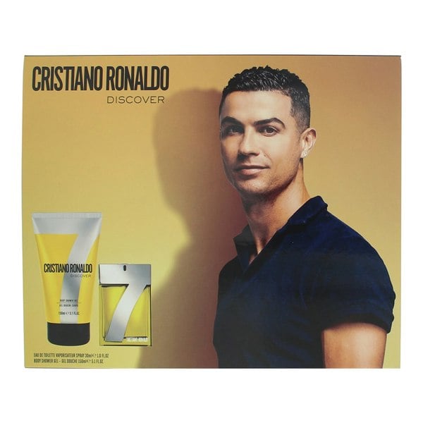 Cristiano Ronaldo Cr7 Discover 2 Piece Gift Set: Eau de Toilette 30ml - Shower Gel 150ml