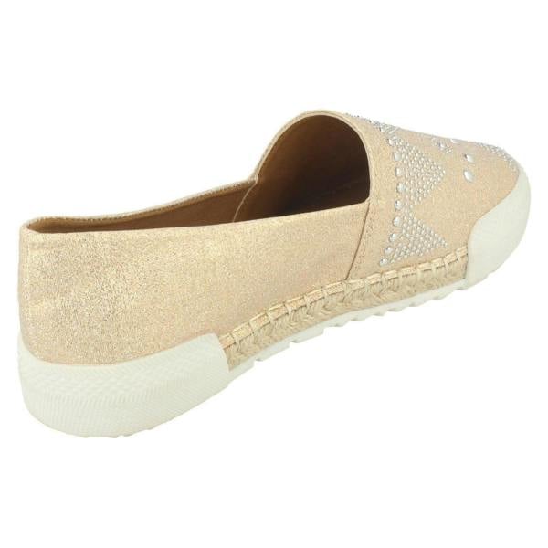 Savannah Ladies Savannah Rope Edge Espadrilles