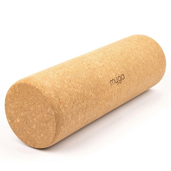 Myga Natural Cork Fascia Massage Roller Available in 10 x 30cm and 15 x 45cm
