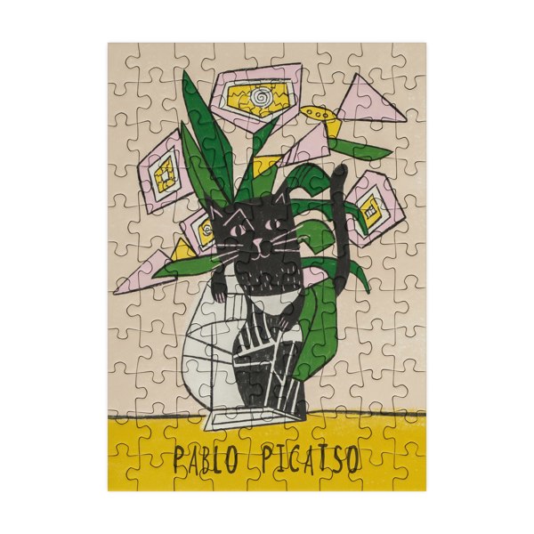 Happily Puzzles Pablo Picatso - 99 Piece Mini Jigsaw Puzzle