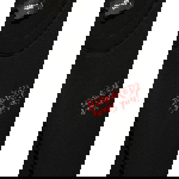 Dsquared2 Dsquared2 Loves You T-Shirt Black M