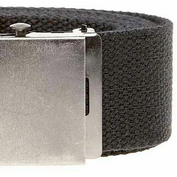 Duke Mens D555 Edward Webbing Waist Belt - Black