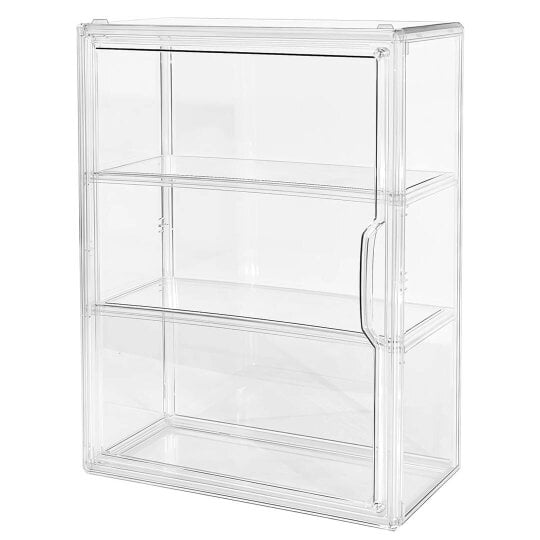 Havendro 3 Tier Acrylic Display Case Dustproof Box Perspex Clear Toy Collectibles Model