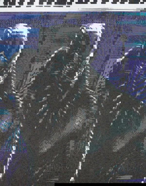 Marvel Mens White Black Panther Short Sleeved T-Shirt