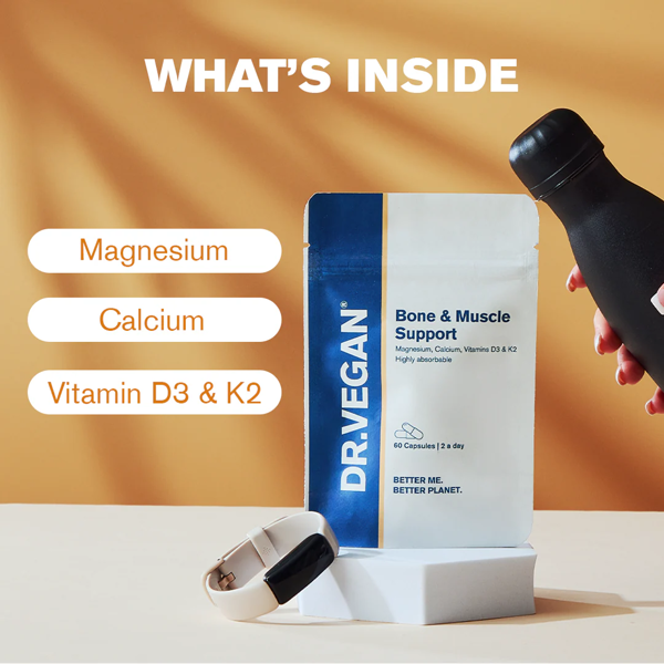 Dr. Vegan BONE & MUSCLE SUPPORT 60 Capsules