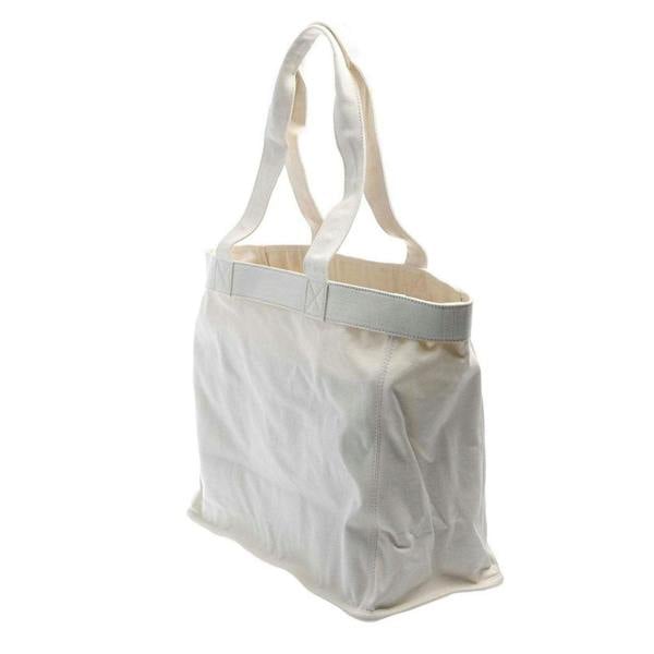 Hugo Womens/Ladies Becky Canvas Tote Bag - White Faded White - 