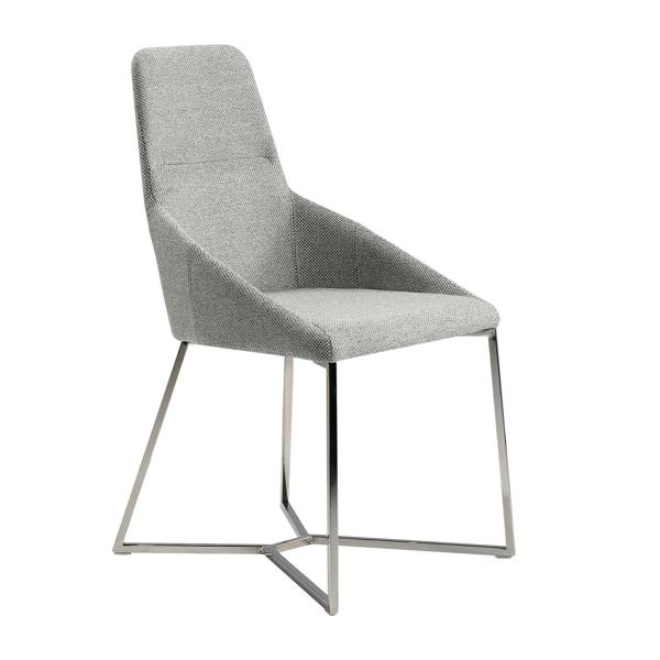 Angel Cerdá Grey Fabric Chair 4008