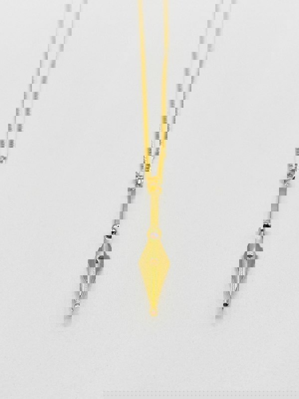 SVNX Dagger Pendant with Chain Necklace