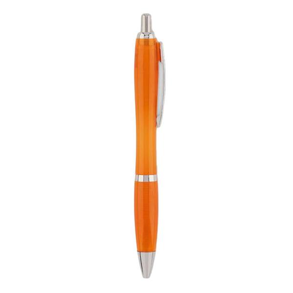 MidOcean Rio RPET Ballpoint Pen - Transparent Orange - 