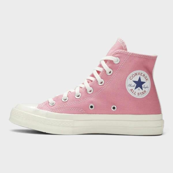 Converse Chuck Taylor All Star 70 Hi Comme des Garcons PLAY Bright Pink