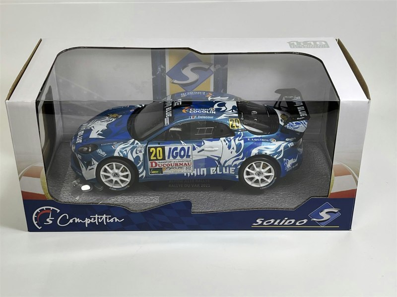 Solido Alpine A110 Raylle #20 Raylle Du Var 2021 1:18 Scale Solido 1801623