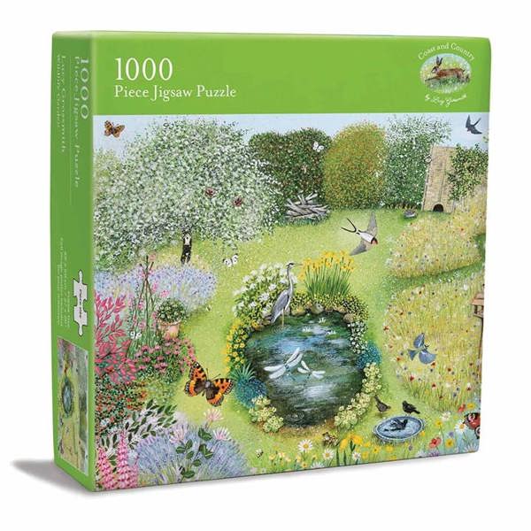 Lucy Grossmith, Wildlife Garden Jigsaw, Jigsaws & Puzzles, Art, Gift