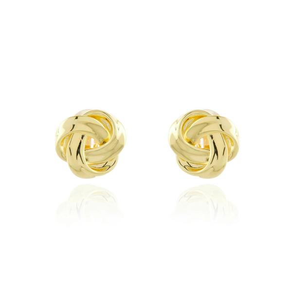 Cachet London Kelce Gold Clip On Earrings