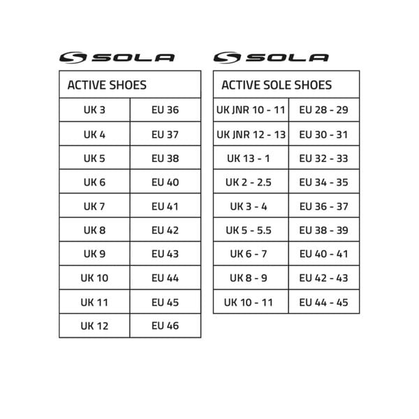 Sola Active Shoe Black