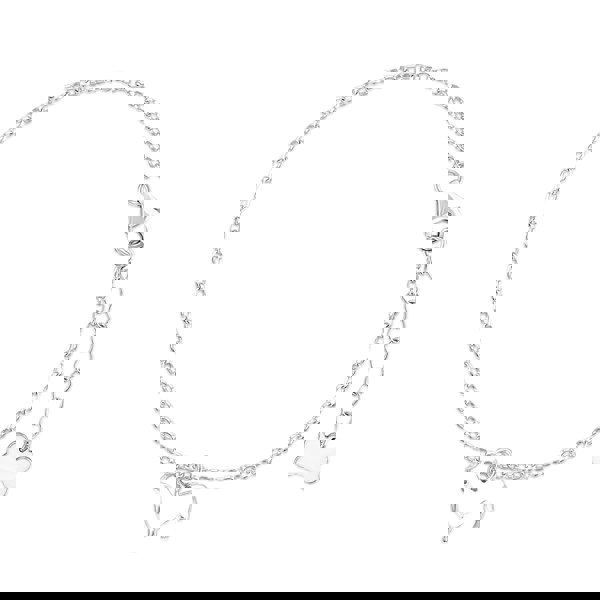 Dachshund Silhouette Chain Bracelet - Personalised - Sterling Silver - MYLEE London