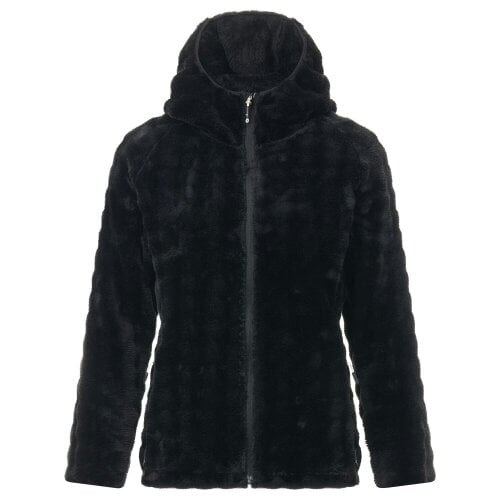 Regatta Womens Endra Textured Hooded Fleece - Black
