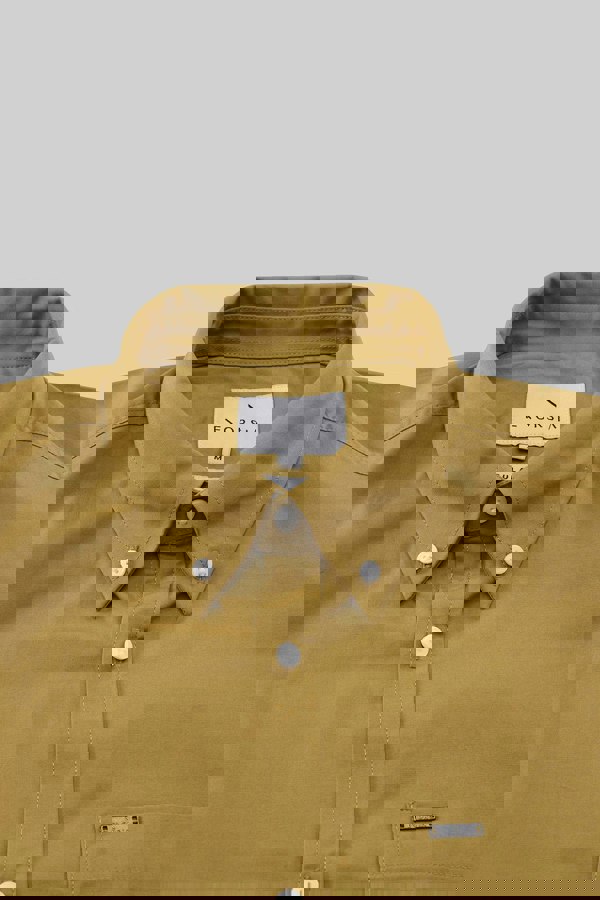 ENORSIA Men's Solid Long Sleeve Regular Fit Shirt