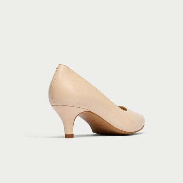 Calla Ava Shoes - Light Beige Leather