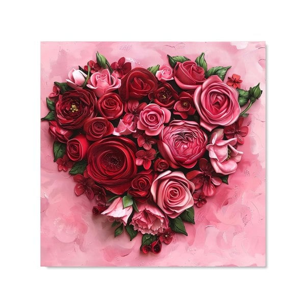 Warren Reed - Designer Heart of Roses Kitchen Splashback