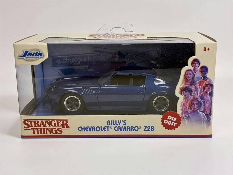 MCSlots Stranger Things Billys Chevy Camaro Z28 1:32 Scale Jada 253252005