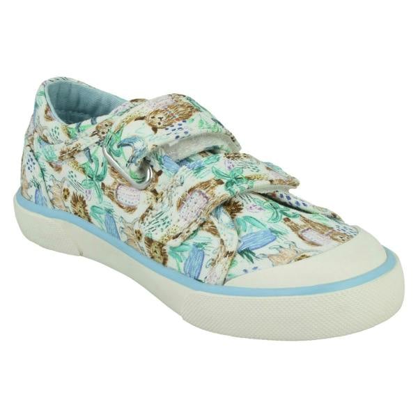 Start-rite Boys Startrite Casual Hook And Loop Canvas Shoes Escape