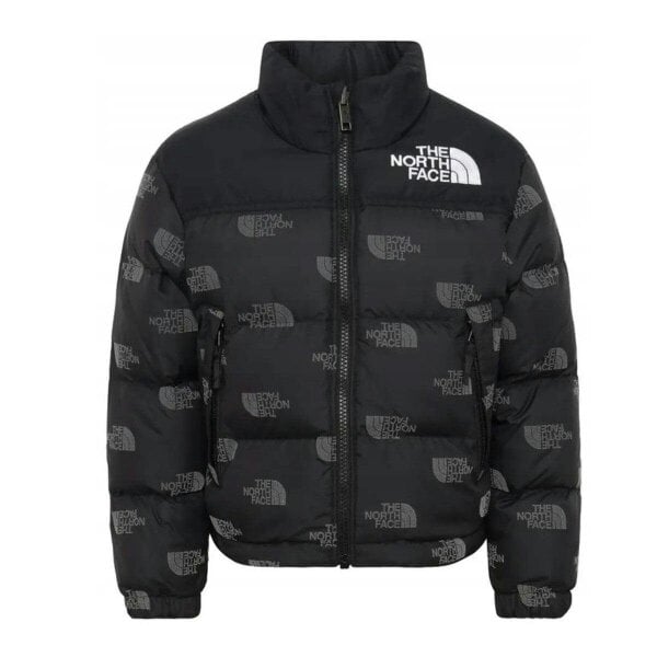 The North Face Junior Printed Padded Jacket Black